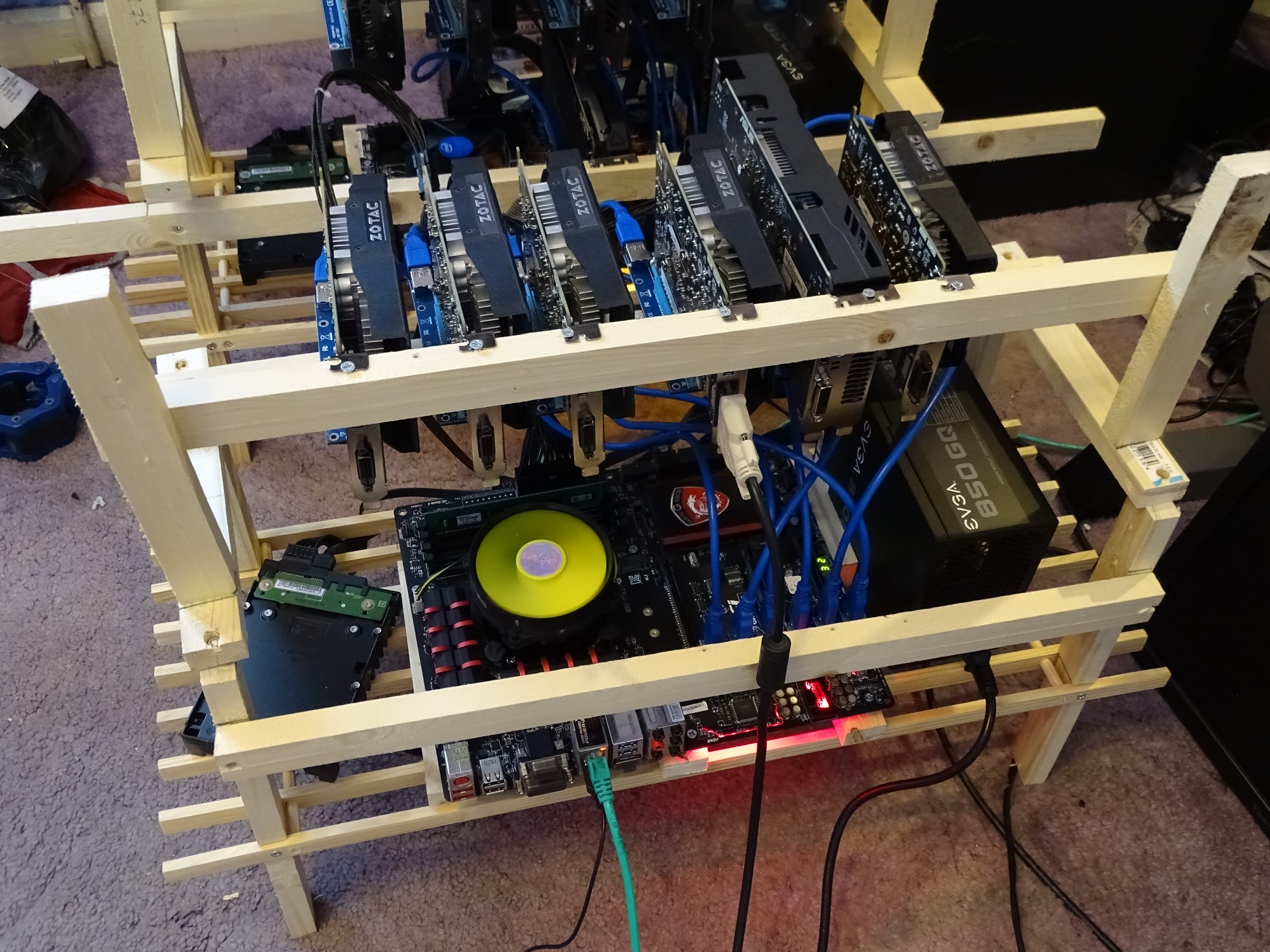 What U Can Get With 6 1050ti Mining Rig Steemit - 